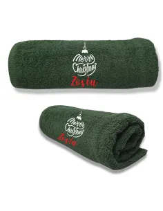 Ręcznik z HAFTEM prezent na ŚWIĘTA BOŻE NARODZENIE