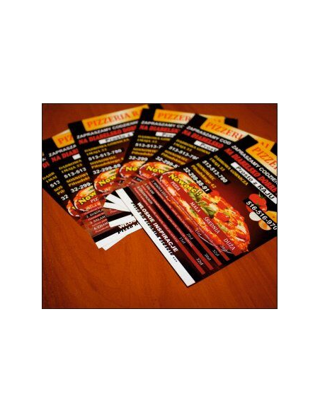 Ulotki A4 1000 sztuk + projekt