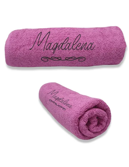 Ręcznik z HAFTEM prezent Z IMIENIEM NAPISEM LOGO