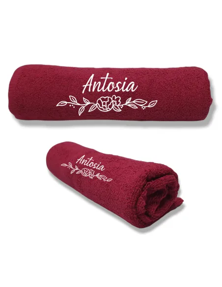 Ręcznik z HAFTEM prezent Z IMIENIEM NAPISEM LOGO