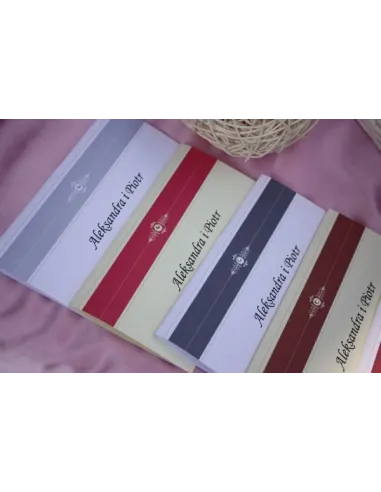 ZAPROSZENIA ślubne - vintage DL z dźetem