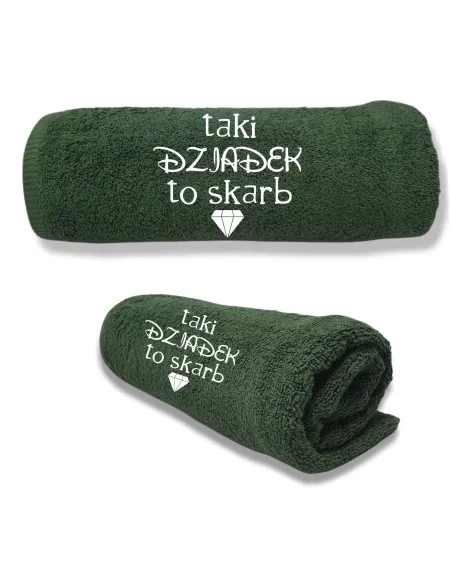 Ręcznik z HAFTEM prezent DLA DZIADKA DZIEŃ DZIADKA