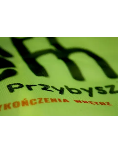 Kamizelka odblaskowa z nadrukiem tył żółta 100 szt