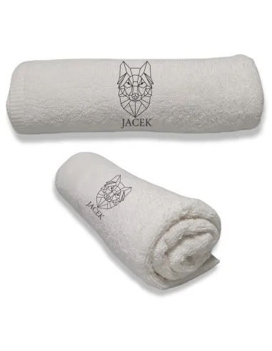 Ręcznik z HAFTEM prezent DLA MĘŻA CHŁOPAKA NIEGO