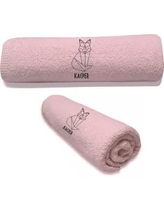 Ręcznik z HAFTEM DO SZKOŁY PRZEDSZKOLA Z IMIENIEM