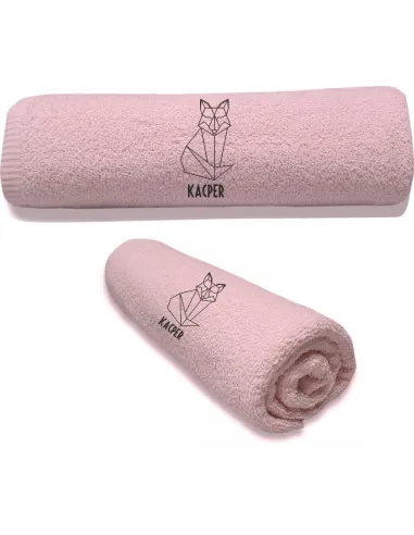 Ręcznik z HAFTEM DO SZKOŁY PRZEDSZKOLA Z IMIENIEM