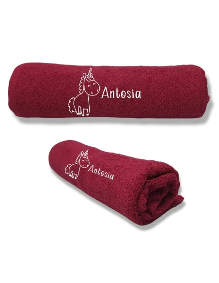 Ręcznik z HAFTEM prezent Z IMIENIEM NAPISEM LOGO