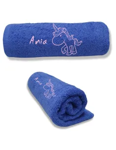 Ręcznik z HAFTEM prezent Z IMIENIEM NAPISEM LOGO