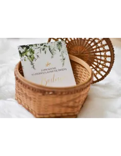 ZAPROSZENIA komunijne - botaniczne