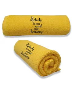 Ręcznik Z HATEM PREZENT NA DZIEŃ KOBIET DLA NIEJ