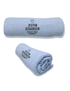 Duże Ręczniki z Twoim haftem na DZIEŃ DZIADKA