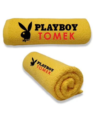 Ręcznik z HAFTEM Prezent DLA FACETA MĘŻA PLAYBOY