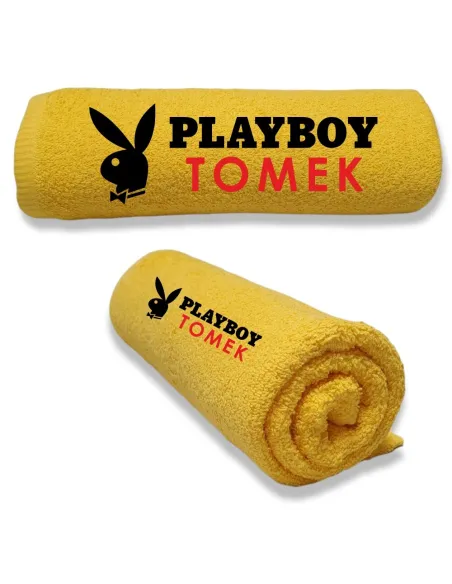 Ręcznik z HAFTEM Prezent DLA FACETA MĘŻA PLAYBOY