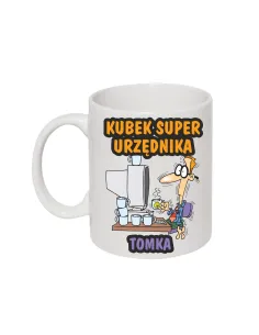 Kubek prezent z nadrukiem dla urzędnika