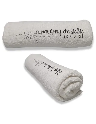 Ręcznik z HAFTEM Prezent DLA PARY MAŁŻEŃSTWA