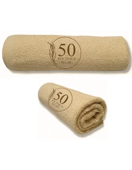 RĘCZNIK Z HAFTEM PREZENT NA ROCZNICĘ ŚLUBU 30 50