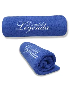 Ręcznik z HAFTEM Prezent NA DZIEŃ DZIADKA LEGENDA