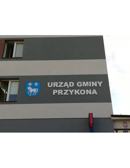 Pojedyncza litera ze styroduru - wysokość 20 cm grubość 2 cm - niemalowana