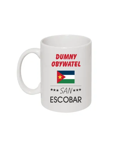 Kubek z nadrukiem dumny obywatel SAN ESCOBAR