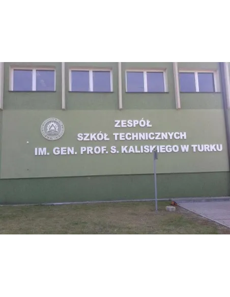 Pojedyncza litera ze styroduru - wysokość 20 cm grubość 5 cm - niemalowana