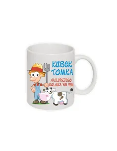 FOTO KUBEK z nadrukiem PREZENT dla ROLNIKA