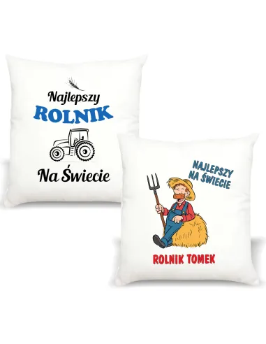 Śmieszny Prezent FOTO Poduszka dla Rolnika