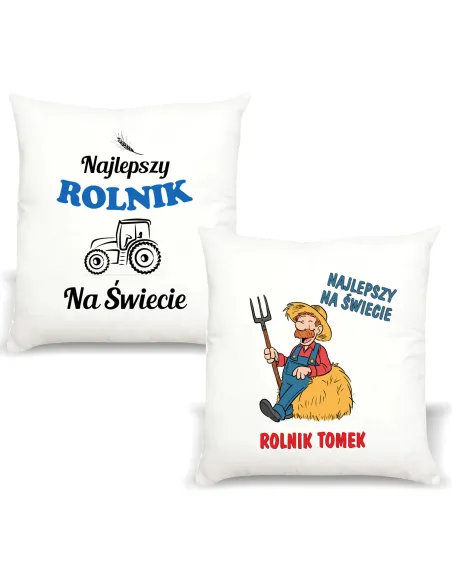 Śmieszny Prezent FOTO Poduszka dla Rolnika