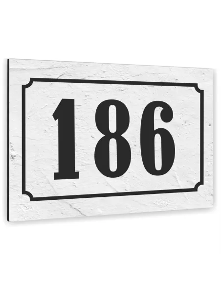 TABLICA ADRESOWA METAL NUMER DOMU POSESJI dibond kolorowe nadruki 20x15 cm