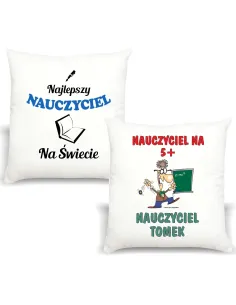 Śmieszny Prezent FOTO Poduszka dla NAUCZYCIELA