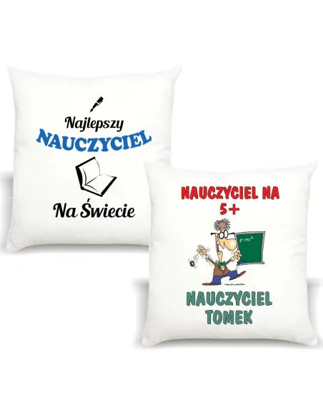 Śmieszny Prezent FOTO Poduszka dla NAUCZYCIELA