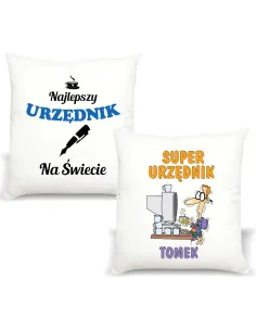 Śmieszny Prezent FOTO Poduszka dla URZĘDNIKA