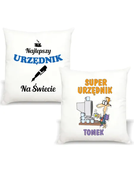 Śmieszny Prezent FOTO Poduszka dla URZĘDNIKA