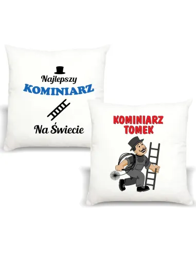 Śmieszny Prezent FOTO Poduszka dla KOMINIARZA