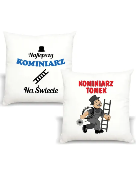 Śmieszny Prezent FOTO Poduszka dla KOMINIARZA