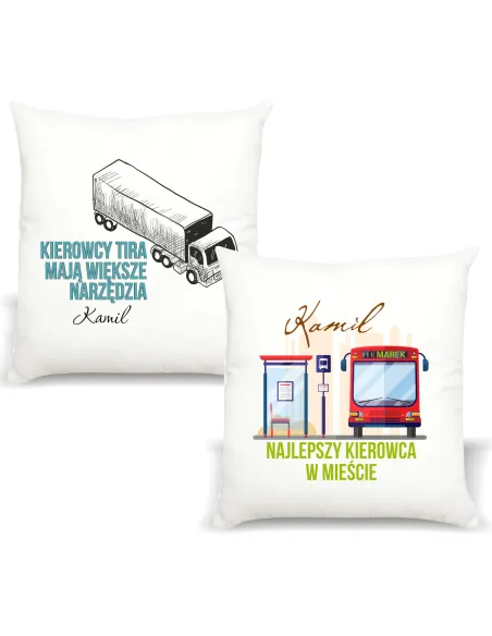 Poduszka PREZENT dla KELNERA NAJLEPSZY KIERWOCA