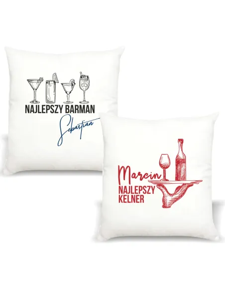 Poduszka PREZENT dla KELNERA NAJLEPSZY KELNER