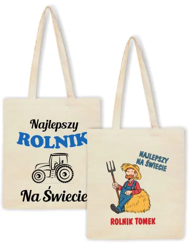 Eko Torba z nadrukiem PREZENT dla ROLNIKA