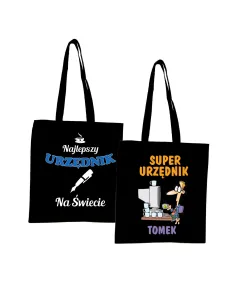 Eko Torba z nadrukiem PREZENT dla URZĘDNIKA