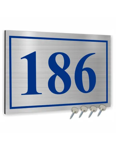 TABLICA ADRESOWA z numerem domu DIBOND 20x15 cm