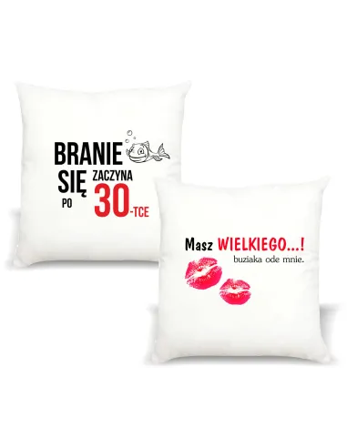 FOTO Poduszka Prezent na urodziny 20 30 40 50 60