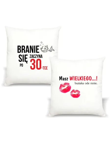 FOTO Poduszka Prezent na urodziny 20 30 40 50 60