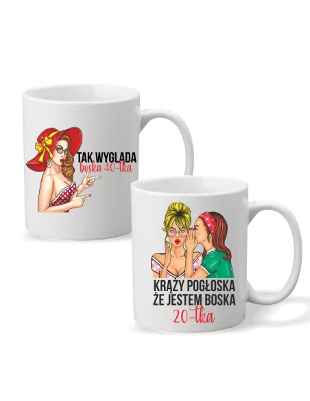FOTO KUBEK PREZENT na urodziny boska 40 - tka 20