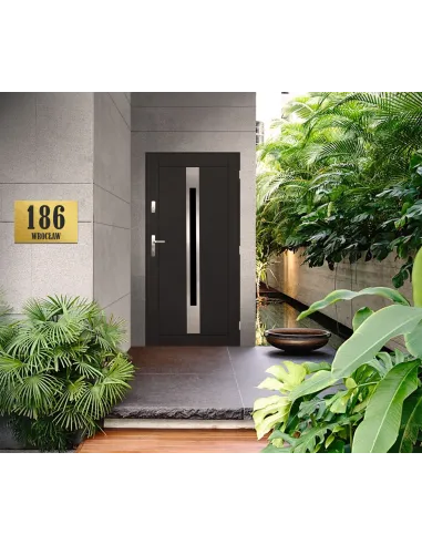 TABLICA ADRESOWA METAL NUMER DOMU POSESJI różny nadruk dibond 20x15 cm