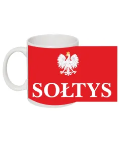 Foto Kubek prezent dla sołtysa z nadrukiem sołtys Dzień Sołtysa