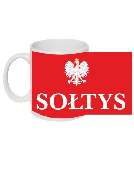 Foto Kubek prezent dla sołtysa z nadrukiem sołtys Dzień Sołtysa