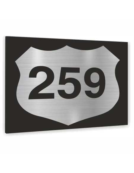 Numer domu Oznakowanie domu tablica adresowa 20x15 cm dibond