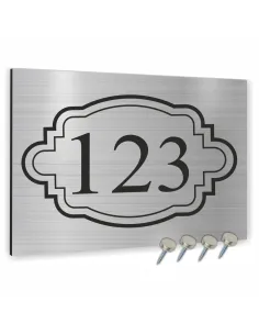 Tabliczka  ADRESOWA ALUMINIOWA oznaczenie domu  dibond 20x15 cm