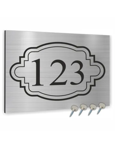 Tabliczka  ADRESOWA ALUMINIOWA oznaczenie domu  dibond 20x15 cm