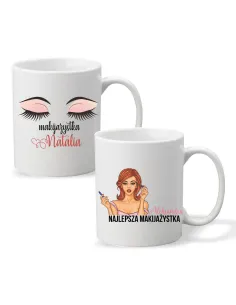 FOTO KUBEK z nadrukiem PREZENT dla MAKIJAŻYSTKI