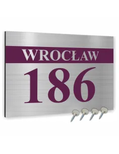 TABLICZKA ADRESOWA NUMER DOMU SZYLD - ALUMINIUM 30x20 cm dibond